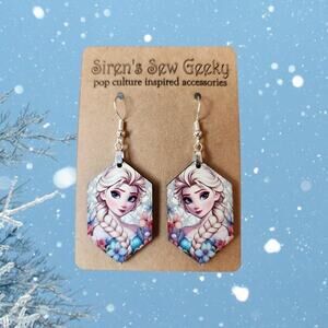 Disney Princess Queen Elsa Frozen Earrings